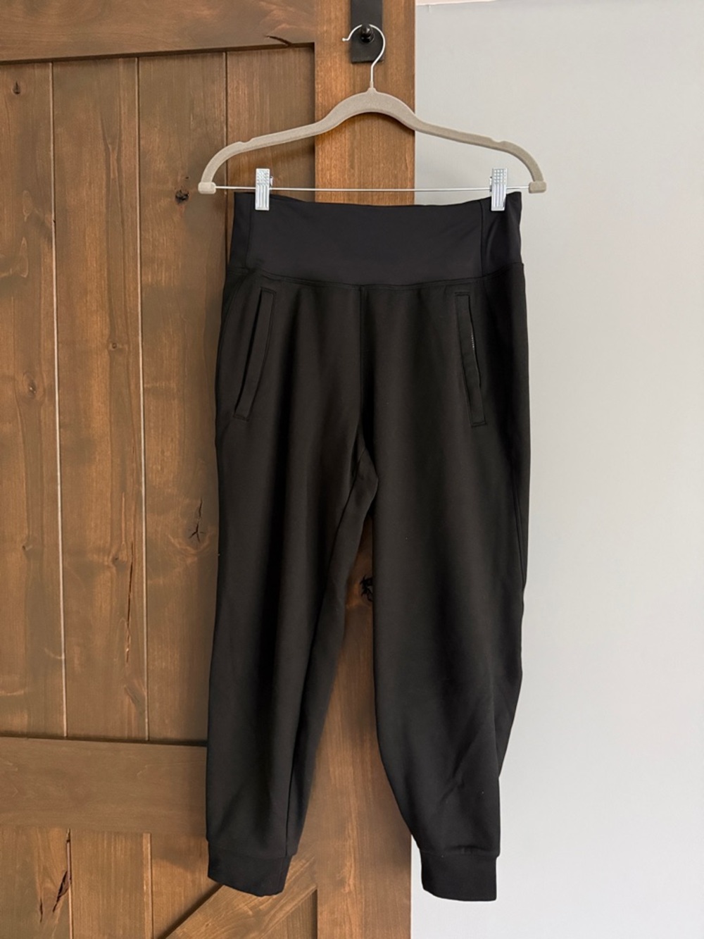 Athleta Black High Waisted Performance Leggings | Size Small petite